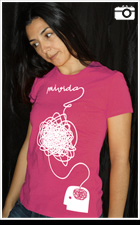 Modelo de camiseta mi vida manga corta